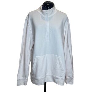 Everlane Cotton 1/4 Zip Sweatshirt